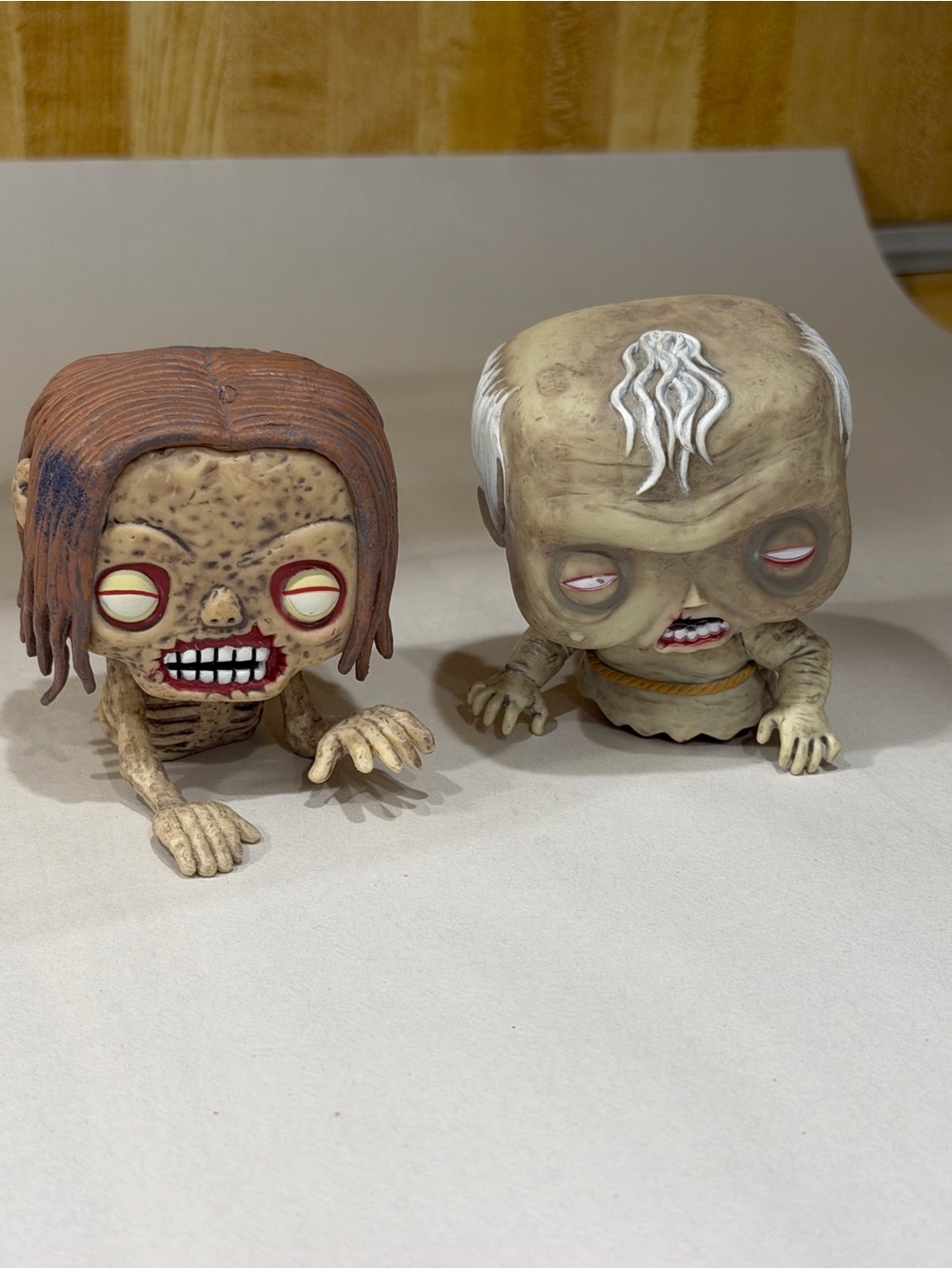 Funko Pop! The Walking Dead Bicycle Girl walker (2) vinyl figure loose